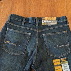 NWT Ariat Rebar Work Pants Jeans 33/32 M5